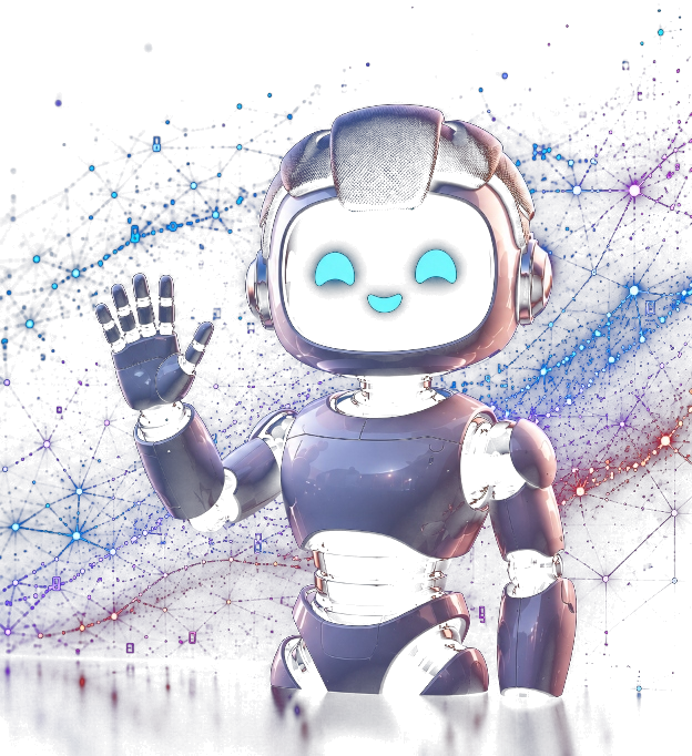 Shivani Waving AI Assistant Robot